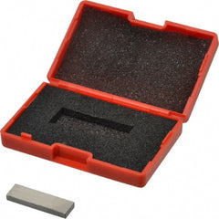SPI - 0.128" Rectangular Steel Gage Block - Accuracy Grade AS-1, Includes NIST Traceability Certification - Exact Tooling