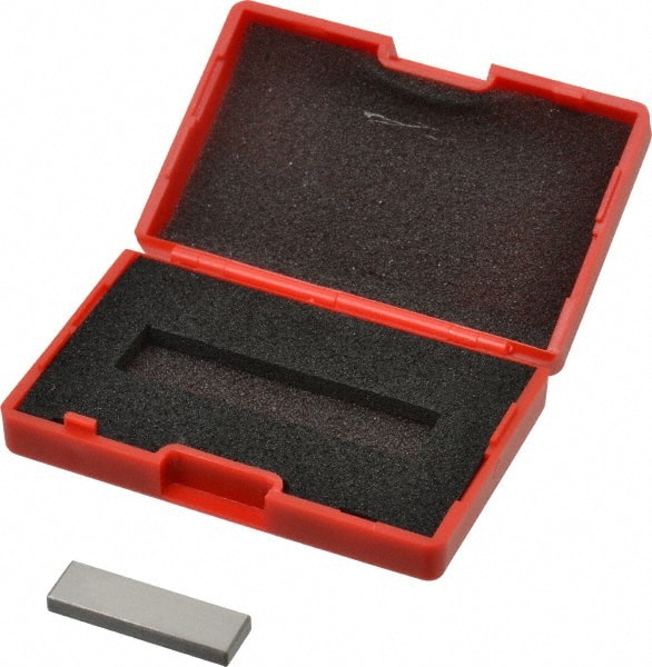SPI - 0.13" Rectangular Steel Gage Block - Accuracy Grade AS-1, Includes NIST Traceability Certification - Exact Tooling