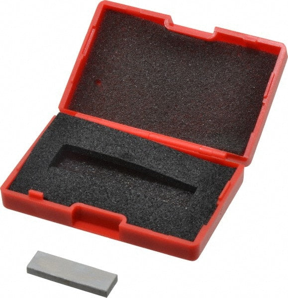 SPI - 0.133" Rectangular Steel Gage Block - Accuracy Grade AS-1, Includes NIST Traceability Certification - Exact Tooling