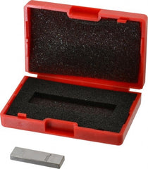 SPI - 0.136" Rectangular Steel Gage Block - Accuracy Grade AS-1, Includes NIST Traceability Certification - Exact Tooling