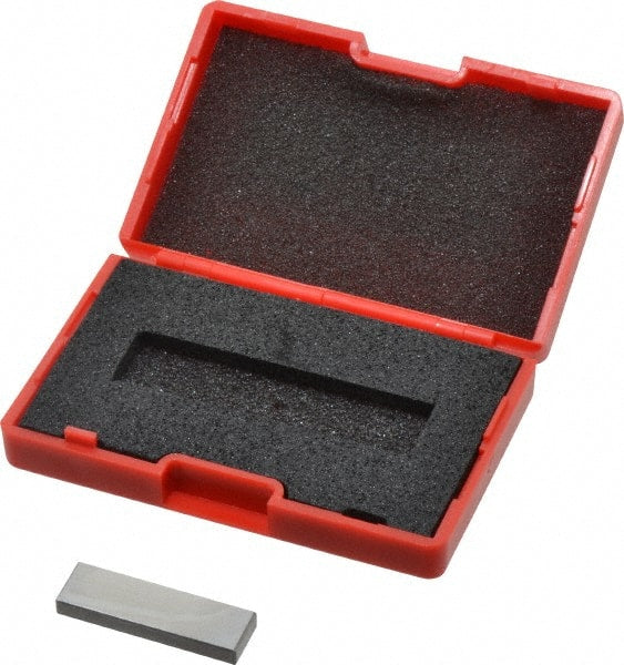 SPI - 0.137" Rectangular Steel Gage Block - Accuracy Grade AS-1, Includes NIST Traceability Certification - Exact Tooling