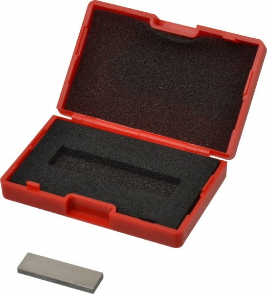 SPI - 0.10005" Rectangular Steel Gage Block - Accuracy Grade AS-1, Includes NIST Traceability Certification - Exact Tooling