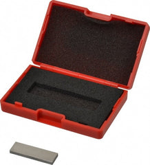 SPI - 0.10005" Rectangular Steel Gage Block - Accuracy Grade AS-1, Includes NIST Traceability Certification - Exact Tooling
