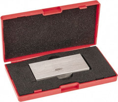 SPI - 3" Rectangular Steel Gage Block - Accuracy Grade AS-1, Includes NIST Traceability Certification - Exact Tooling