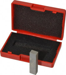 SPI - 0.25" Rectangular Steel Gage Block - Accuracy Grade AS-1, Includes NIST Traceability Certification - Exact Tooling