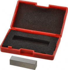 SPI - 0.35" Rectangular Steel Gage Block - Accuracy Grade AS-1, Includes NIST Traceability Certification - Exact Tooling