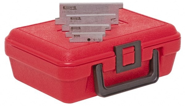 SPI - 3/8 to 1-5/16 Inch Adjustable Parallel Set - 3-9/16 Inch Long, 9/32 Inch Thick, 4 Pieces - Exact Tooling