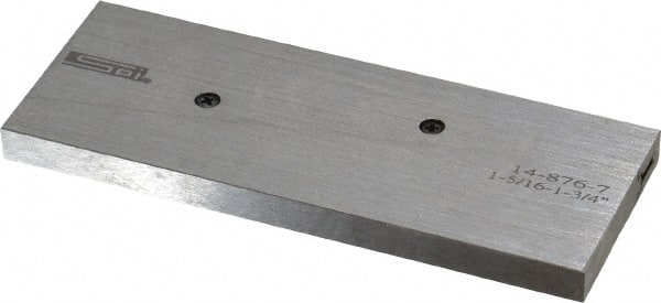 SPI - 1-5/16 to 1-3/4" Adjustable Parallel - 4-3/16" Long x 9/32" Thick - Exact Tooling