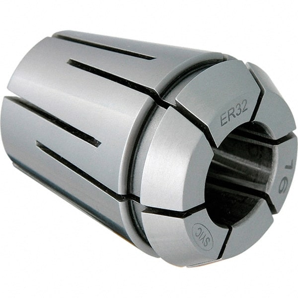 Techniks - 17mm ER40 Coolant Collet - 1.811" OAL, 1.61" Overall Diam - Exact Tooling