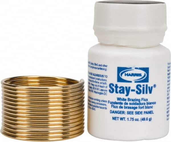 Harris Products - 1/16 Inch Diameter, High Silver MIG Welding Wire - 0.063 Lb. Roll - Exact Tooling