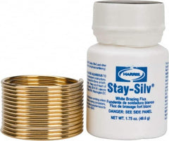 Harris Products - 1/16 Inch Diameter, High Silver MIG Welding Wire - 0.063 Lb. Roll - Exact Tooling