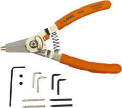 Lang - Standard Jaw, Snap Ring Plier - 2" OAL, Snap Ring - Exact Tooling