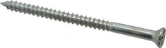 Value Collection - #8, 2-1/2" OAL, Phillips Drive, Flat Head Wood Screw - Zinc Plated Steel, Grade 2 - Exact Tooling