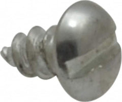 Value Collection - #6 Pan Head Slotted Sheet Metal Screw - Steel, 1/4" Length Under Head, AISI 1016, ASME B18.6.3, ASME B18.6.4 & SAE J933, Grade 1016-1024 - Exact Tooling