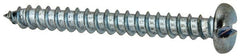 Value Collection - #12 Pan Head Slotted Sheet Metal Screw - Steel, 2" Length Under Head, Grade 2 - Exact Tooling