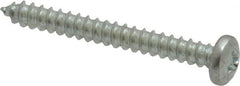 Value Collection - #4 Pan Head Phillips Sheet Metal Screw - Steel, 1" Length Under Head, Grade 2 - Exact Tooling