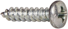 Value Collection - #6 Pan Head Phillips Sheet Metal Screw - Steel, 5/8" Length Under Head, Grade 2 - Exact Tooling