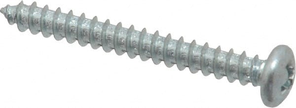 Value Collection - #6 Pan Head Phillips Sheet Metal Screw - Steel, 1-1/4" Length Under Head, Grade 2 - Exact Tooling