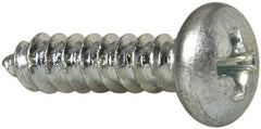 Value Collection - #10 Pan Head Phillips Sheet Metal Screw - Steel, 3/4" Length Under Head, Grade 2 - Exact Tooling