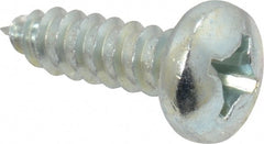 Value Collection - #12 Pan Head Phillips Sheet Metal Screw - Steel, 3/4" Length Under Head, Grade 2 - Exact Tooling