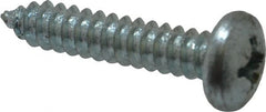 Value Collection - #14 Pan Head Phillips Sheet Metal Screw - Steel, 1-1/4" Length Under Head, Grade 2 - Exact Tooling