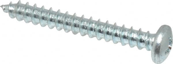 Value Collection - #14 Pan Head Phillips Sheet Metal Screw - Steel, 2" Length Under Head, Grade 2 - Exact Tooling