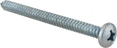 Value Collection - #14 Pan Head Phillips Sheet Metal Screw - Steel, 3" Length Under Head, Grade 2 - Exact Tooling