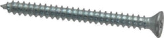 Value Collection - #6 Flat Head Phillips Sheet Metal Screw - Steel, 1-1/2" OAL, Grade 2 - Exact Tooling