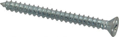 Value Collection - #8 Flat Head Phillips Sheet Metal Screw - Steel, 1-3/4" OAL, Grade 2 - Exact Tooling