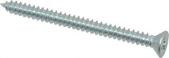 Value Collection - #8 Flat Head Phillips Sheet Metal Screw - Steel, 2" OAL, Grade 2 - Exact Tooling
