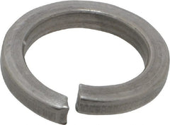 Value Collection - M12, 12.2mm ID, 2.5mm Thick High Collar Split Lock Washer - 18-8 Austenitic Grade A2 Stainless Steel, Uncoated, 12.2mm Min ID, 12.7mm Max ID, 18mm Max OD - Exact Tooling