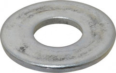 Value Collection - 7/8" Screw, Steel USS Flat Washer - 15/16" ID x 2-1/4" OD, 0.1719" Thick, Zinc-Plated Finish - Exact Tooling