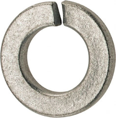 Value Collection - 3/8", 0.377" ID, 0.094" Thick Split Lock Washer - Steel, Zinc-Plated Finish, 0.377" Min ID, 0.385" Max ID, 0.68" Min OD, 0.683" Max OD - Exact Tooling