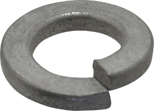 Value Collection - 7/16", 0.44" ID, 0.109" Thick Split Lock Washer - Steel, Zinc-Plated Finish, 0.44" Min ID, 0.45" Max ID, 0.776" Min OD, 0.779" Max OD - Exact Tooling