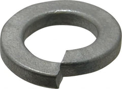 Value Collection - 9/16", 0.564" ID, 0.141" Thick Split Lock Washer - Steel, Zinc-Plated Finish, 0.564" Min ID, 0.574" Max ID, 0.965" Min OD, 0.971" Max OD - Exact Tooling
