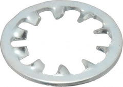Value Collection - 7/16" Screw, 0.464" ID, Steel Internal Tooth Lock Washer - 0.789" OD, Zinc-Plated, Grade 2 - Exact Tooling