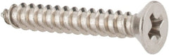 Value Collection - #4 Flat Head Phillips Sheet Metal Screw - Stainless Steel, 3/4" OAL, Grade 18-8 - Exact Tooling