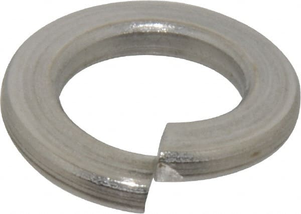 Value Collection - 5/8", 0.156" Thick Split Lock Washer - 18-8 Stainless Steel, 0.635" Min ID, 0.65" Max ID, 1.079" Min OD, 1.093" Max OD - Exact Tooling