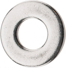 Value Collection - 1/4" Screw, Grade 18-8 Stainless Steel Standard Flat Washer - 9/32" ID x 5/8" OD, 0.045" Thick - Exact Tooling