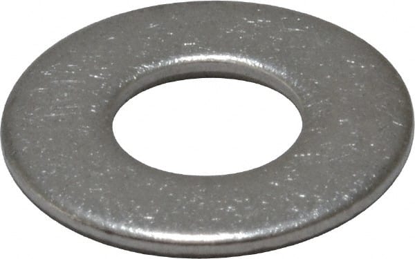 Value Collection - 5/16" Screw, Grade 18-8 Stainless Steel Standard Flat Washer - 11/32" ID x 11/16" OD, 0.065" Thick - Exact Tooling