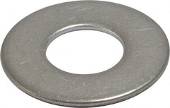 Value Collection - 1/2" Screw, Grade 18-8 Stainless Steel Standard Flat Washer - 17/32" ID x 1-1/16" OD, 0.095" Thick - Exact Tooling
