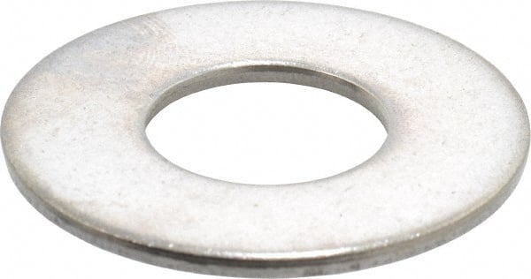 Value Collection - 5/8" Screw, Grade 18-8 Stainless Steel Standard Flat Washer - 11/16" ID x 1-3/4" OD, 0.134" Thick - Exact Tooling