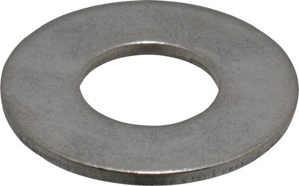 Value Collection - 3/4" Screw, Grade 18-8 Stainless Steel Standard Flat Washer - 13/16" ID x 2" OD, 0.148" Thick - Exact Tooling