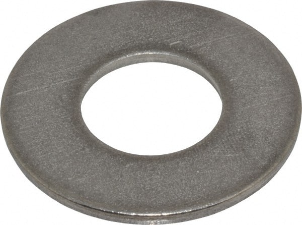 Value Collection - 7/8" Screw, Grade 18-8 Stainless Steel Standard Flat Washer - 15/16" ID x 2-1/4" OD, 0.165" Thick - Exact Tooling