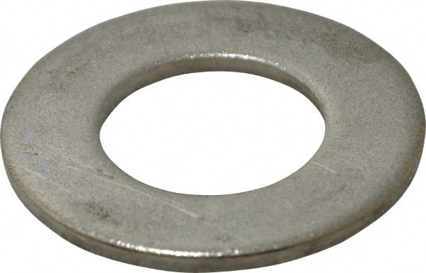 Value Collection - 1" Screw, Grade 18-8 Stainless Steel Standard Flat Washer - 1-1/16" ID x 2" OD, 1/8" Thick - Exact Tooling