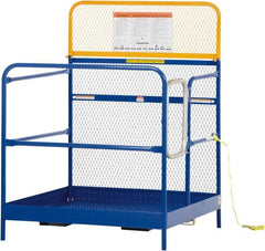 Vestil - 60" Platform - Forklift Work Platform, 1,000 Lb Capacity, 60" Platform Height, 48" Base Width x 48" Base Depth - Exact Tooling