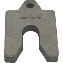 Maudlin Products - Metal Shim Stock Type: Slotted Shim Material: Stainless Steel - Exact Tooling