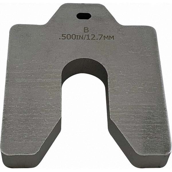 Maudlin Products - Metal Shim Stock Type: Slotted Shim Material: Stainless Steel - Exact Tooling