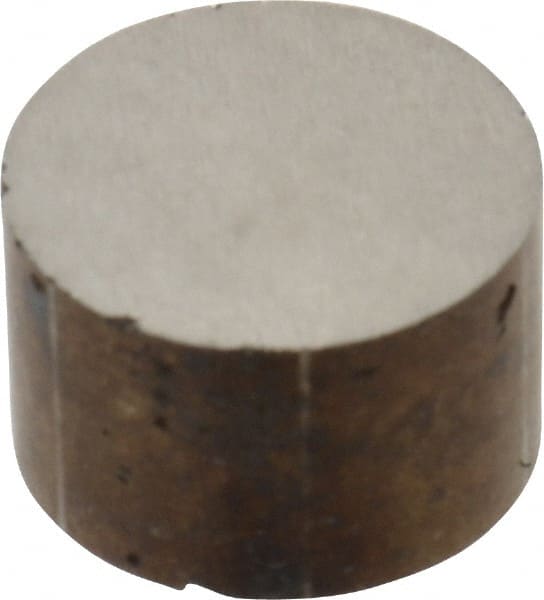 Eclipse - 0.689" Diam x 0.43" High, 0.4Lb Max Capacity Alnico Disc Magnet - 2 Poles, 1022°F Max Operating Temp, Uncoated - Exact Tooling