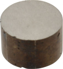 Eclipse - 0.689" Diam x 0.43" High, 0.4Lb Max Capacity Alnico Disc Magnet - 2 Poles, 1022°F Max Operating Temp, Uncoated - Exact Tooling